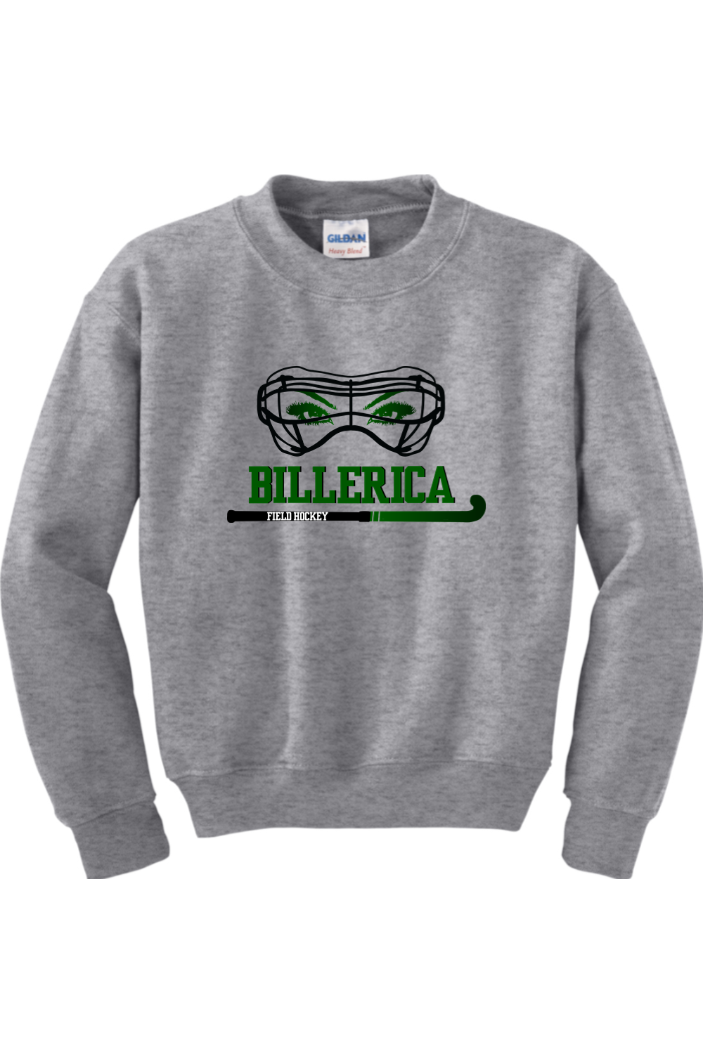 Billerica Field Hockey Youth Crewneck Sweatshirt