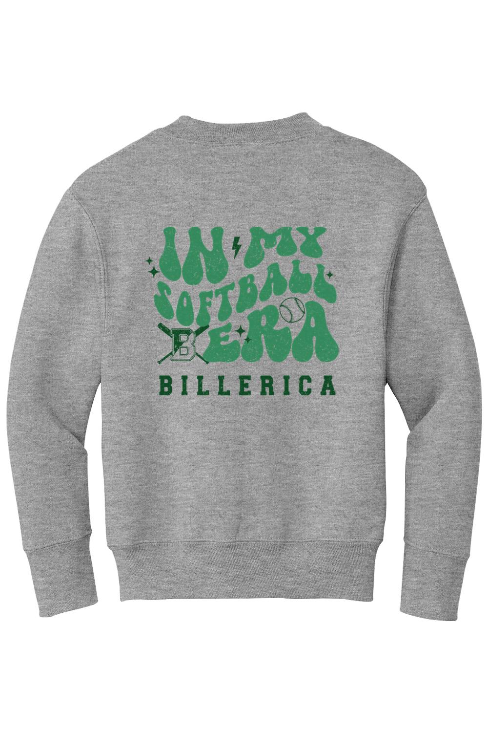 Billerica Softball Era Crewneck Sweatshirt - Youth