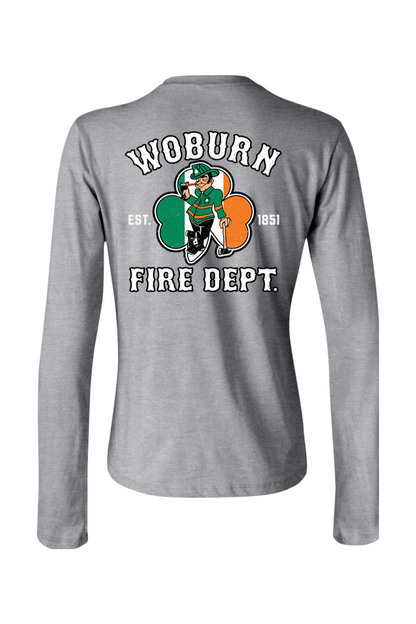 Woburn Fire Dept. Long Sleeve Women's T-Shirt