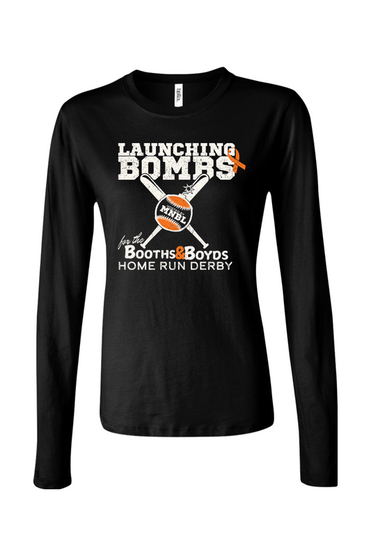 Home Run Derby for the Booths & Boyds Women’s Long Sleeve Cotton T-Shirt