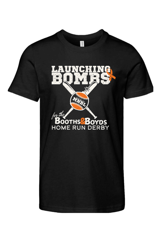 Home Run Derby for the Booths & Boyds - Cotton T-Shirt - Youth