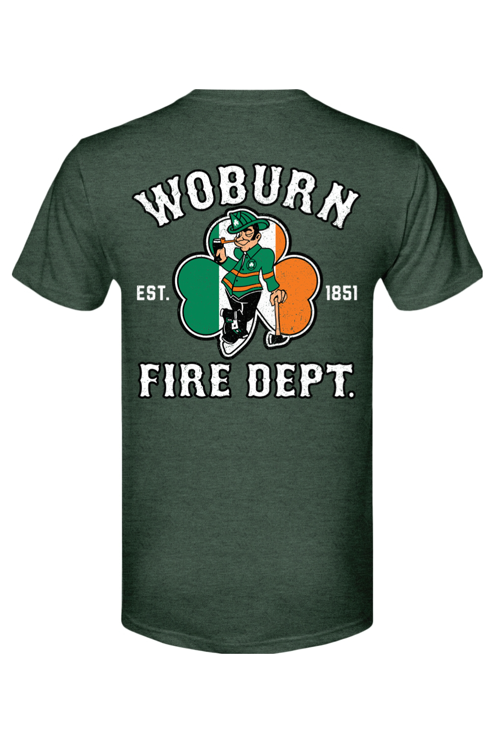 Woburn Fire Dept. Tri-Blend T-Shirt - Unisex Adult