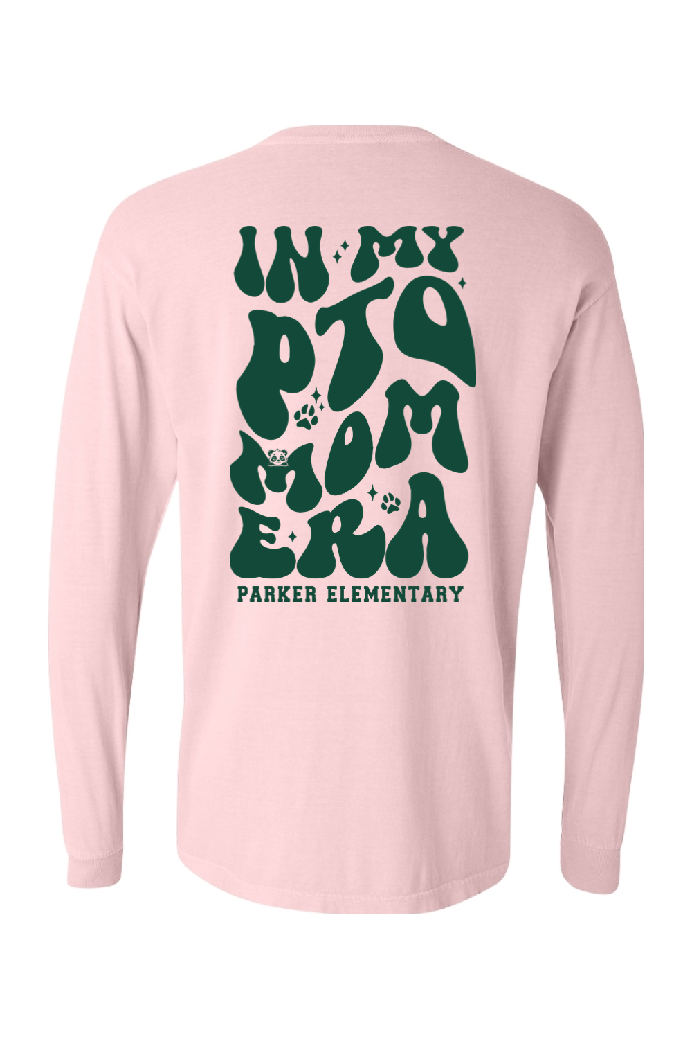 Parker PTO Mom Era Comfort Colors Long Sleeve T-Shirt