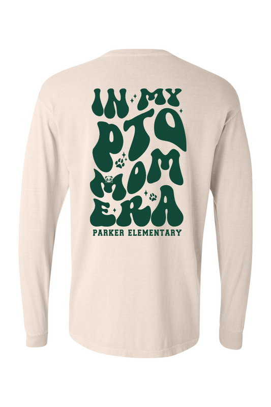 Parker PTO Mom Era Comfort Colors Long Sleeve T-Shirt