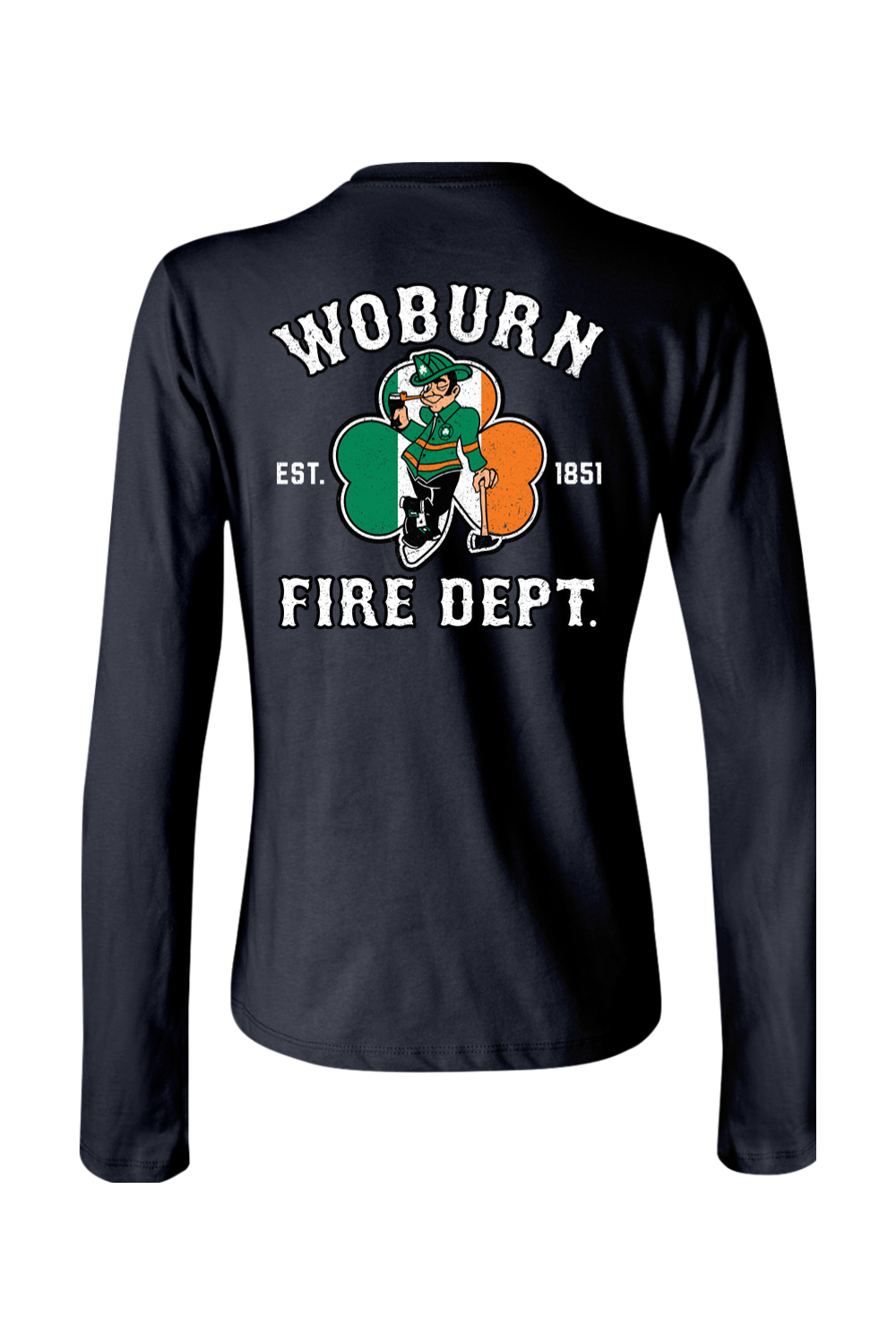 Woburn Fire Dept. Long Sleeve Women's T-Shirt