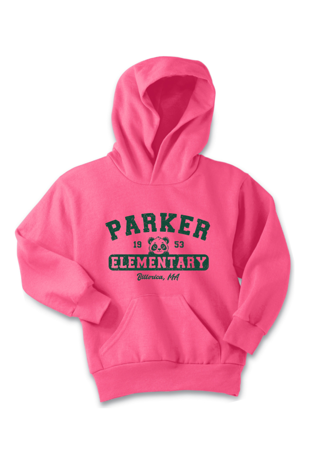 Parker Elementary Baby Panda Pullover Hoodie - Youth