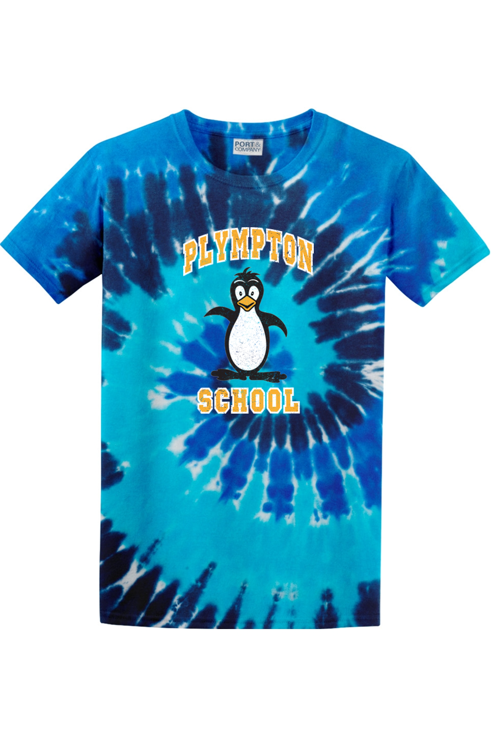 Plympton School Tie-Dye Tee - Unisex Adult