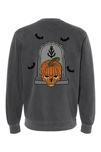 Crossfit Variance Plus Halloween Pigment-Dyed Crewneck Sweatshirt - Unisex