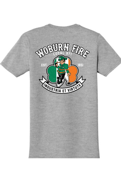 Local 971 Woburn Fire Dept. 100% Relax Fit T-Shirt - Unisex Adult