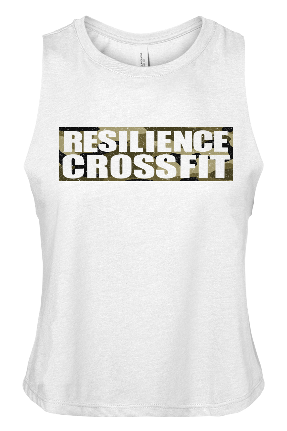 Resilience Crossfit Women's Racerback Cropped Tank