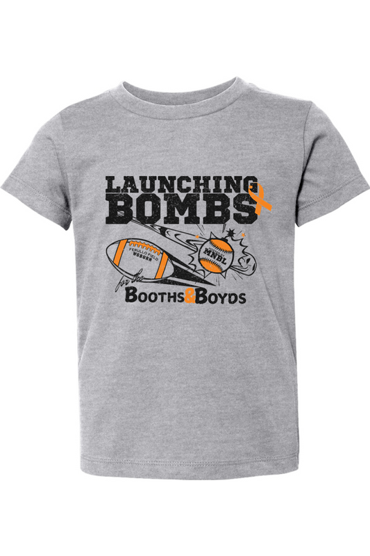 Launching Bombs for the Booths & Boyds T-Shirt - Toddler