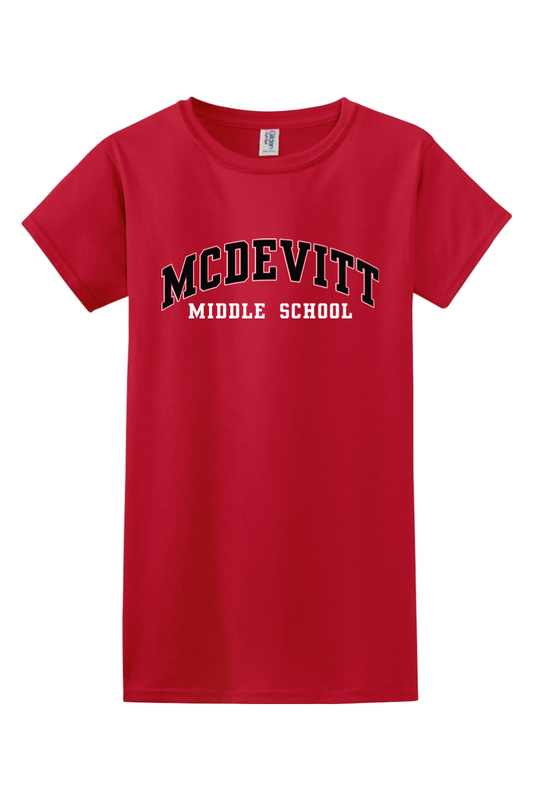 McDevitt Middle School Cotton T-Shirt - Women's