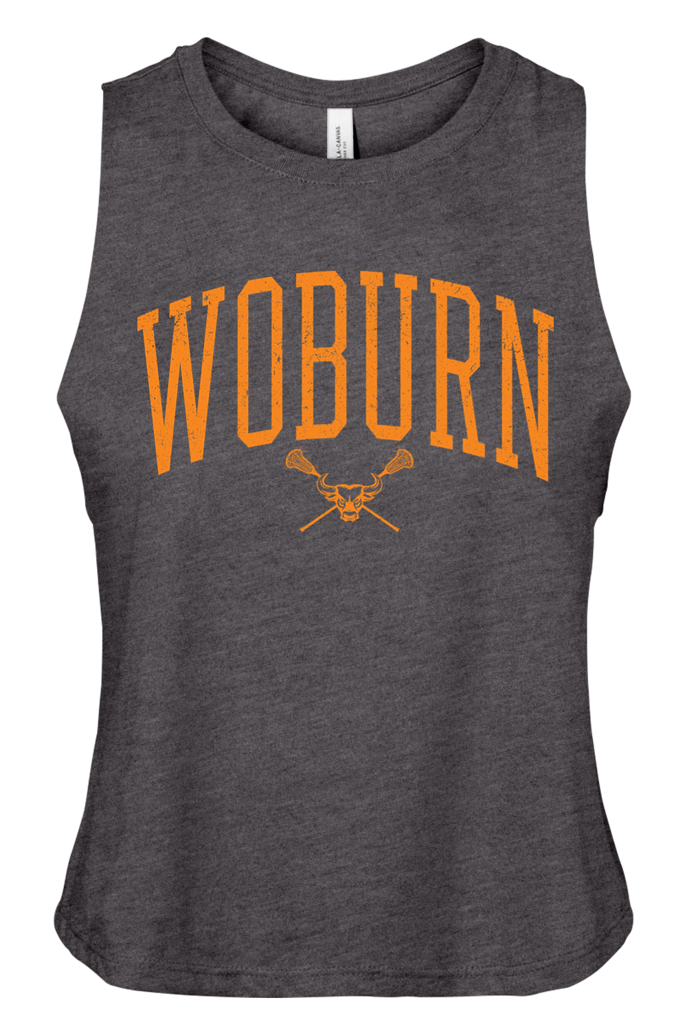 Woburn Lacrosse Women's Racerback Cropped Tank