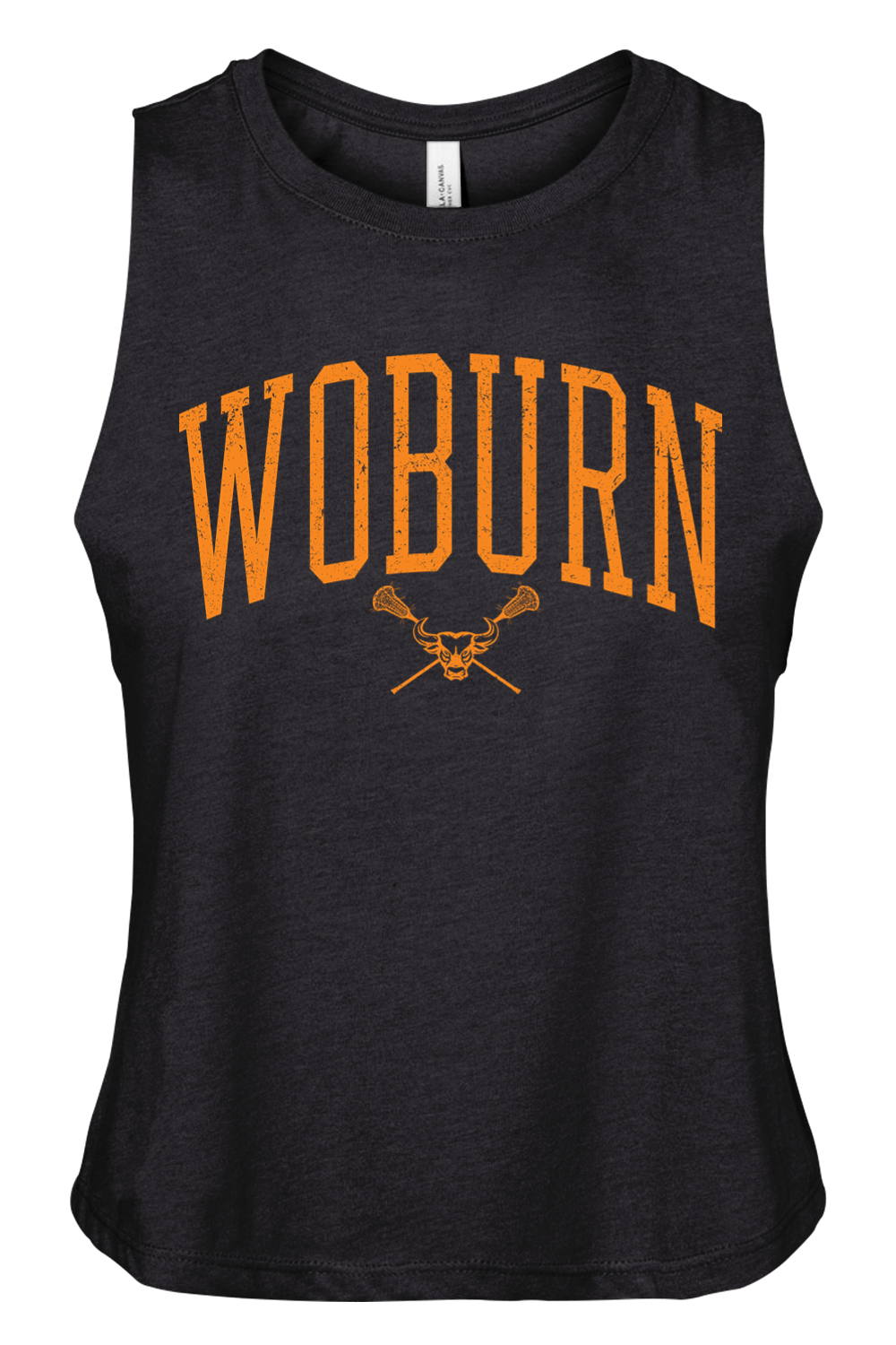 Woburn Lacrosse Women's Racerback Cropped Tank