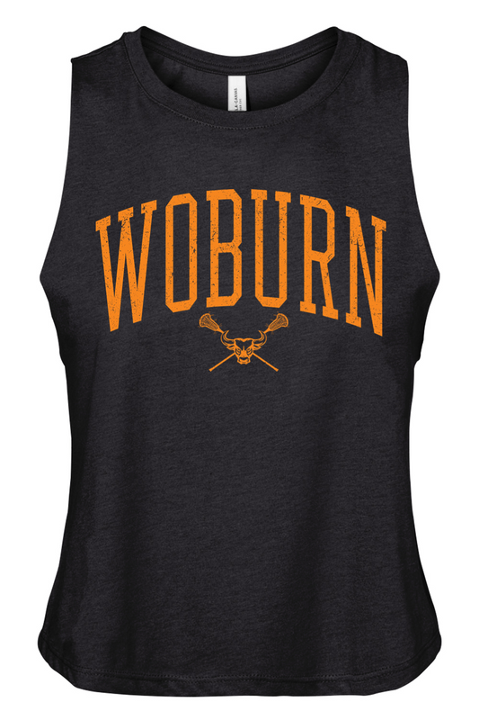 Woburn Lacrosse Women's Racerback Cropped Tank