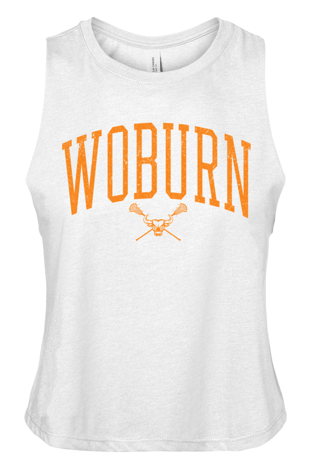 Woburn Lacrosse Women's Racerback Cropped Tank