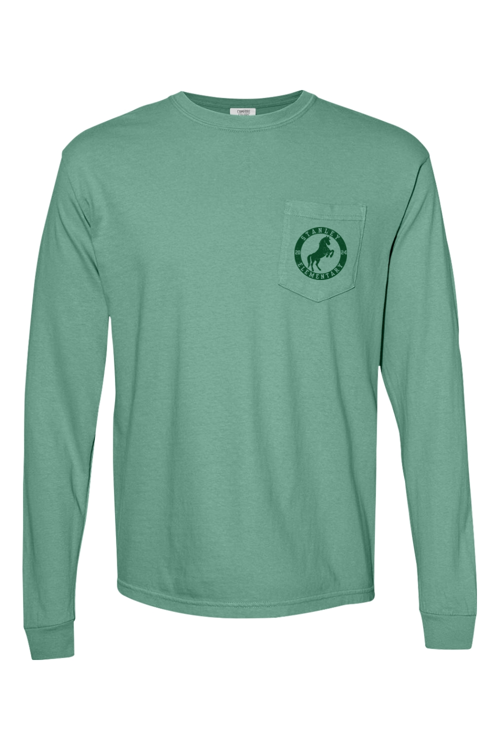 Stanley Elementary Comfort Colors Long Sleeve Pocket T-Shirt