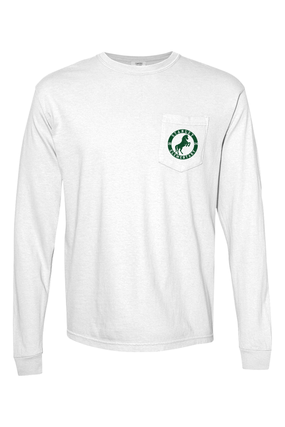 Stanley Elementary Comfort Colors Long Sleeve Pocket T-Shirt