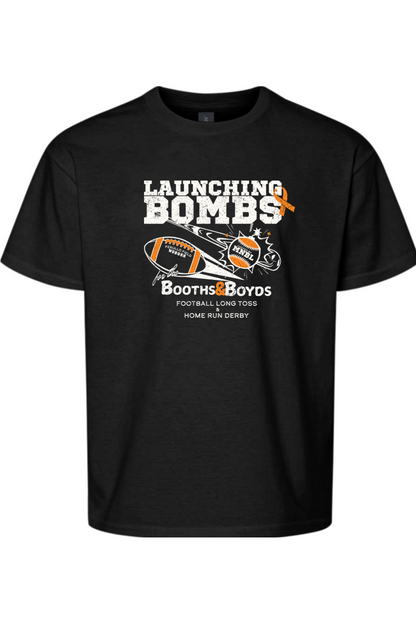 Launching Bombs Sponsor T-Shirt - Youth