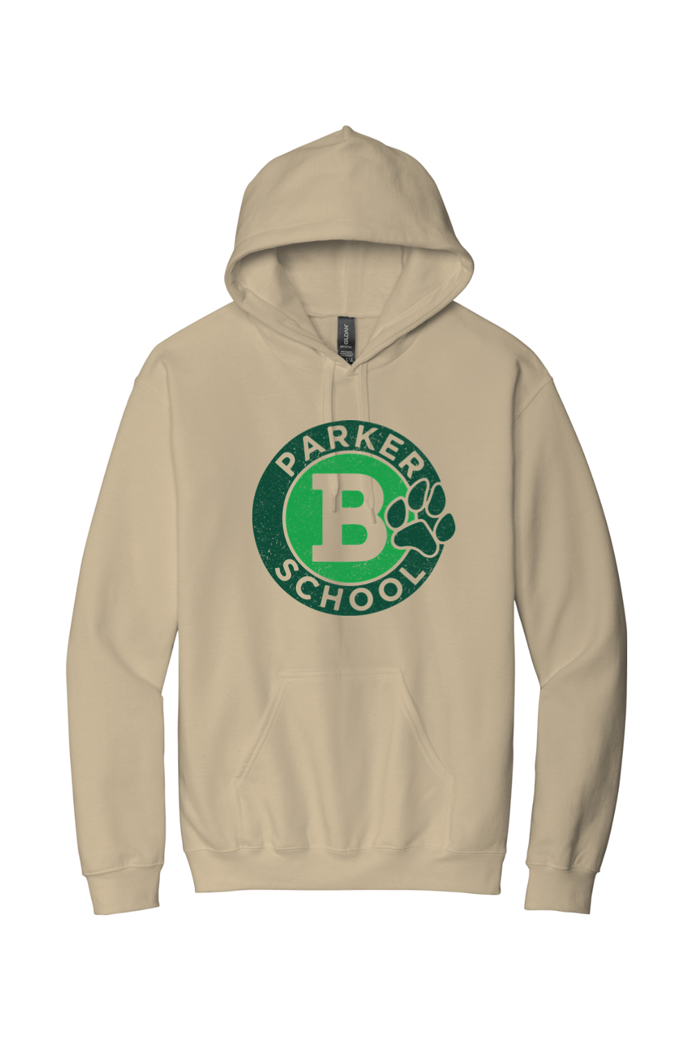 Parker School Paw Logo Hoodie - Unisex Adult