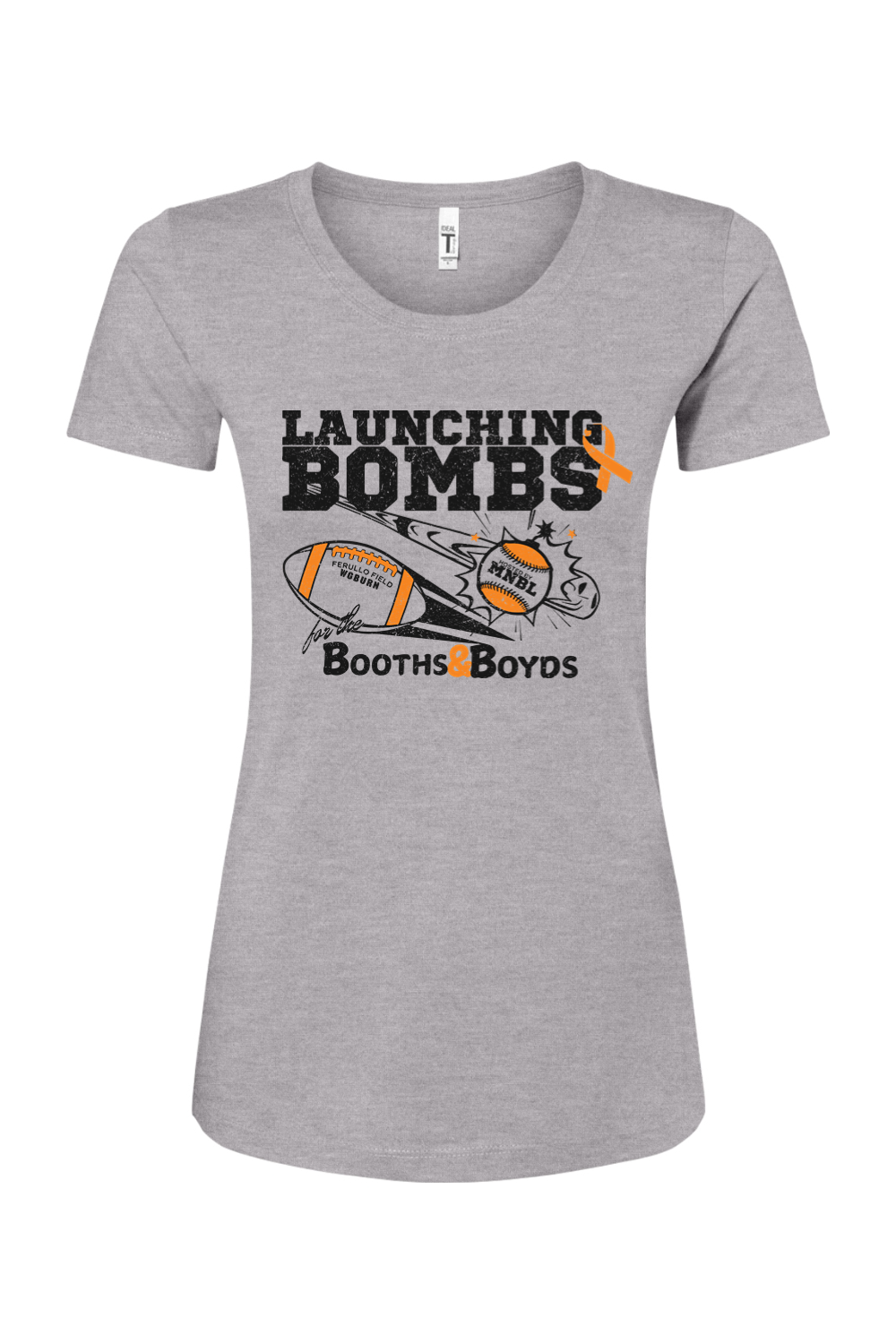 Launching Bombs for the Booths & Boyds - Cotton Blend T-Shirt - Women's