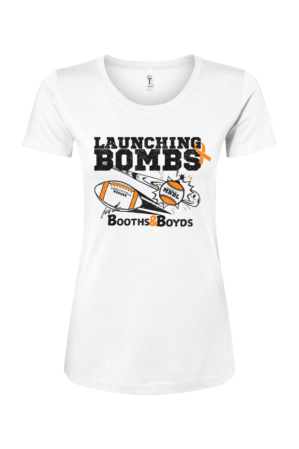 Launching Bombs for the Booths & Boyds - Cotton Blend T-Shirt - Women's