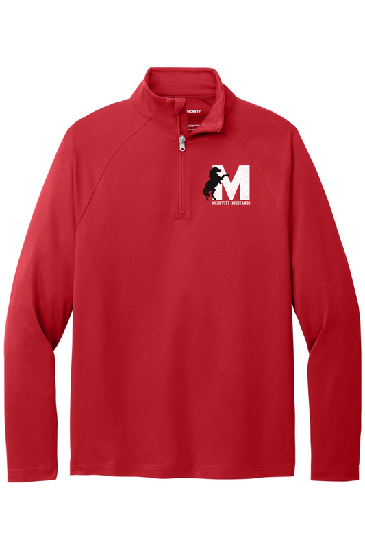 McDevitt Mustangs 1/4-Zip - Unisex Adult