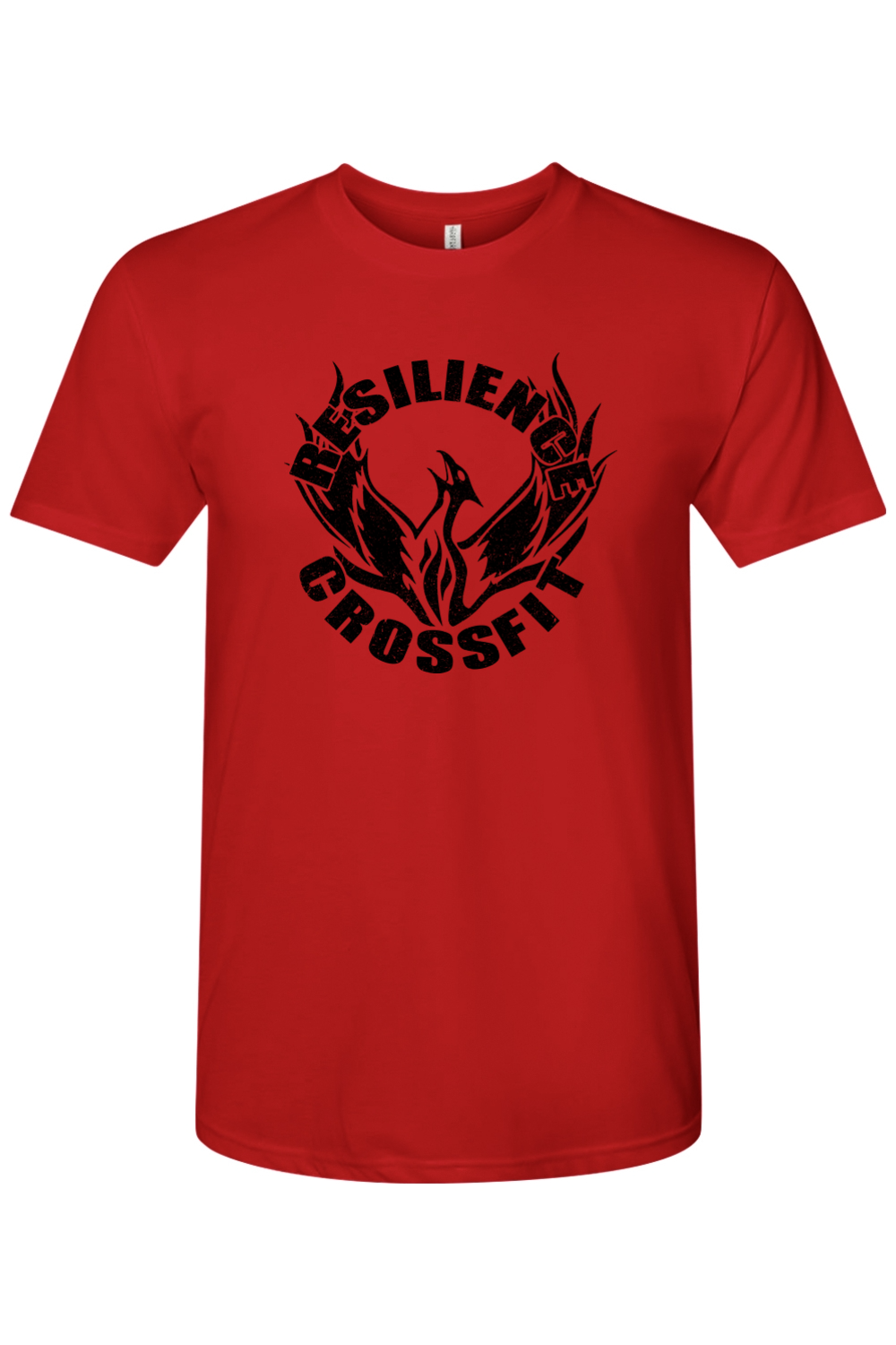 Resilience Crossfit Black Logo Triblend T-Shirt  - Unisex