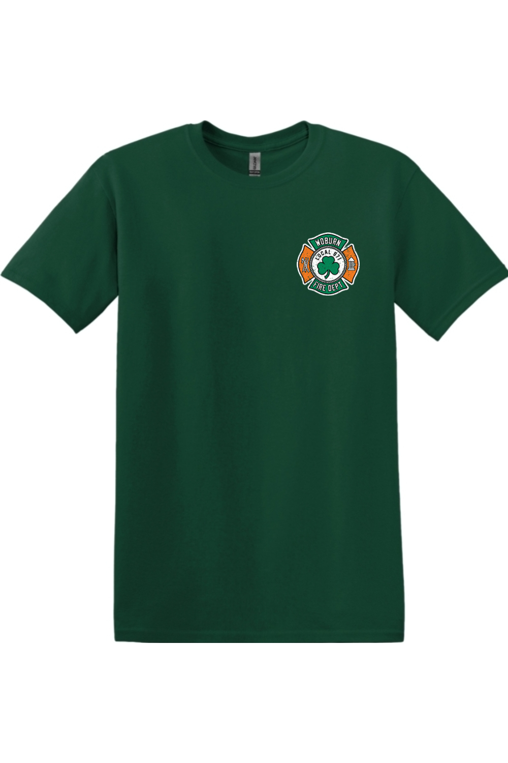 Local 971 Woburn Fire Dept. 100% Relax Fit T-Shirt - Unisex Adult