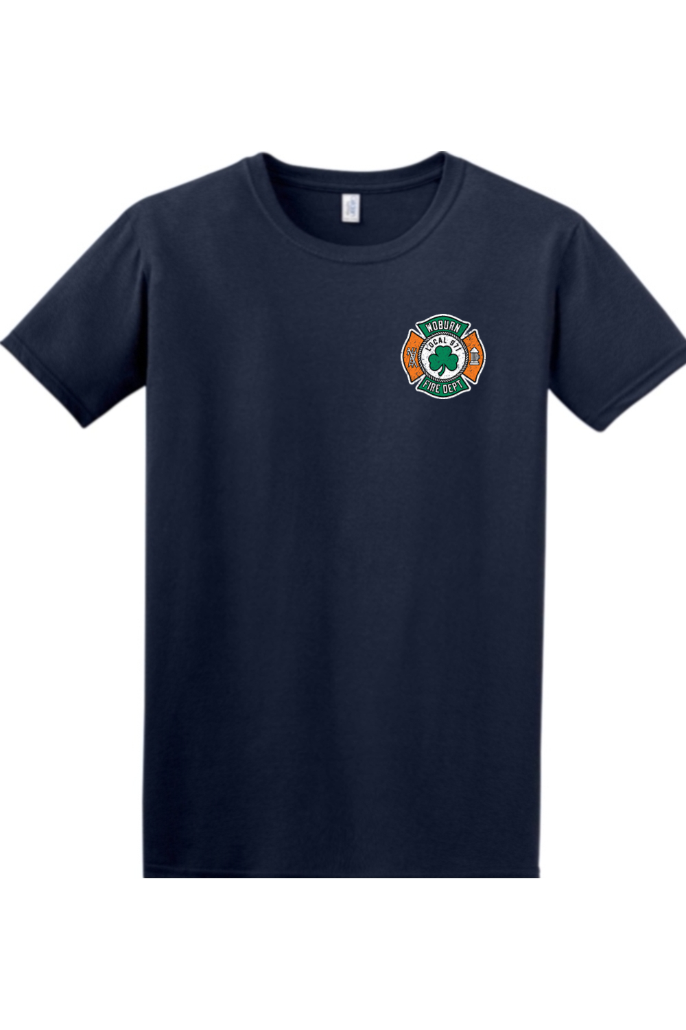 Local 971 Woburn Fire Dept. 100% Relax Fit T-Shirt - Unisex Adult