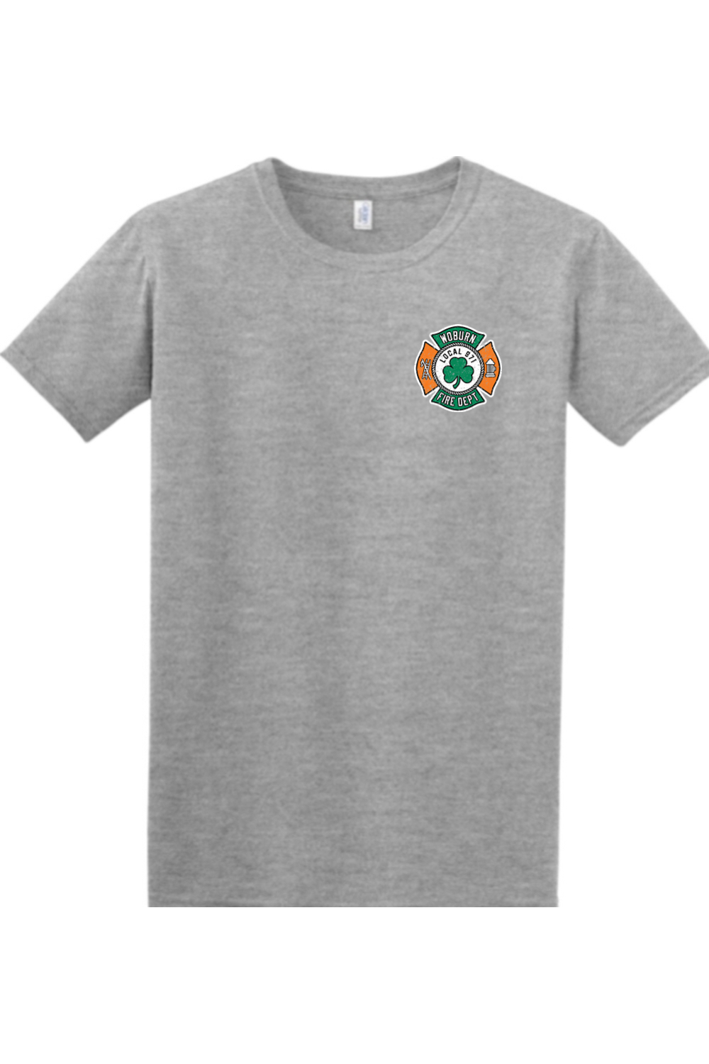 Local 971 Woburn Fire Dept. 100% Relax Fit T-Shirt - Unisex Adult