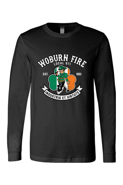 Local 971 Woburn Fire Dept. Long Sleeve T-Shirt - Unisex Adult