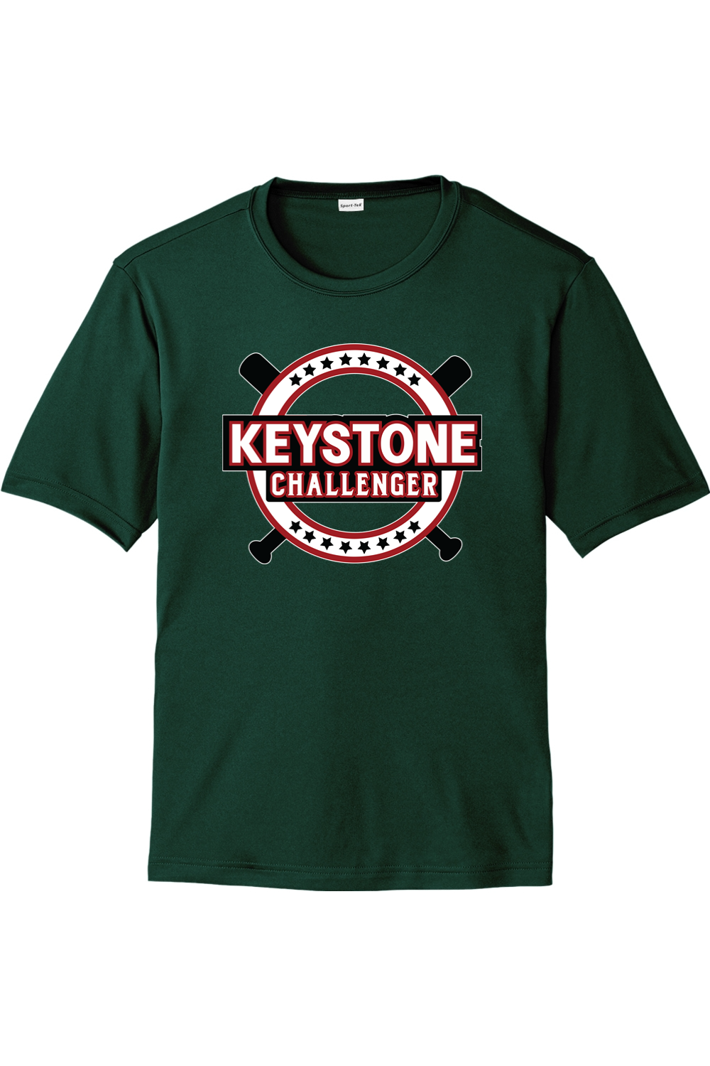 Keystone Challenger Unisex Competitor Tee - Team Colors 100% polyester