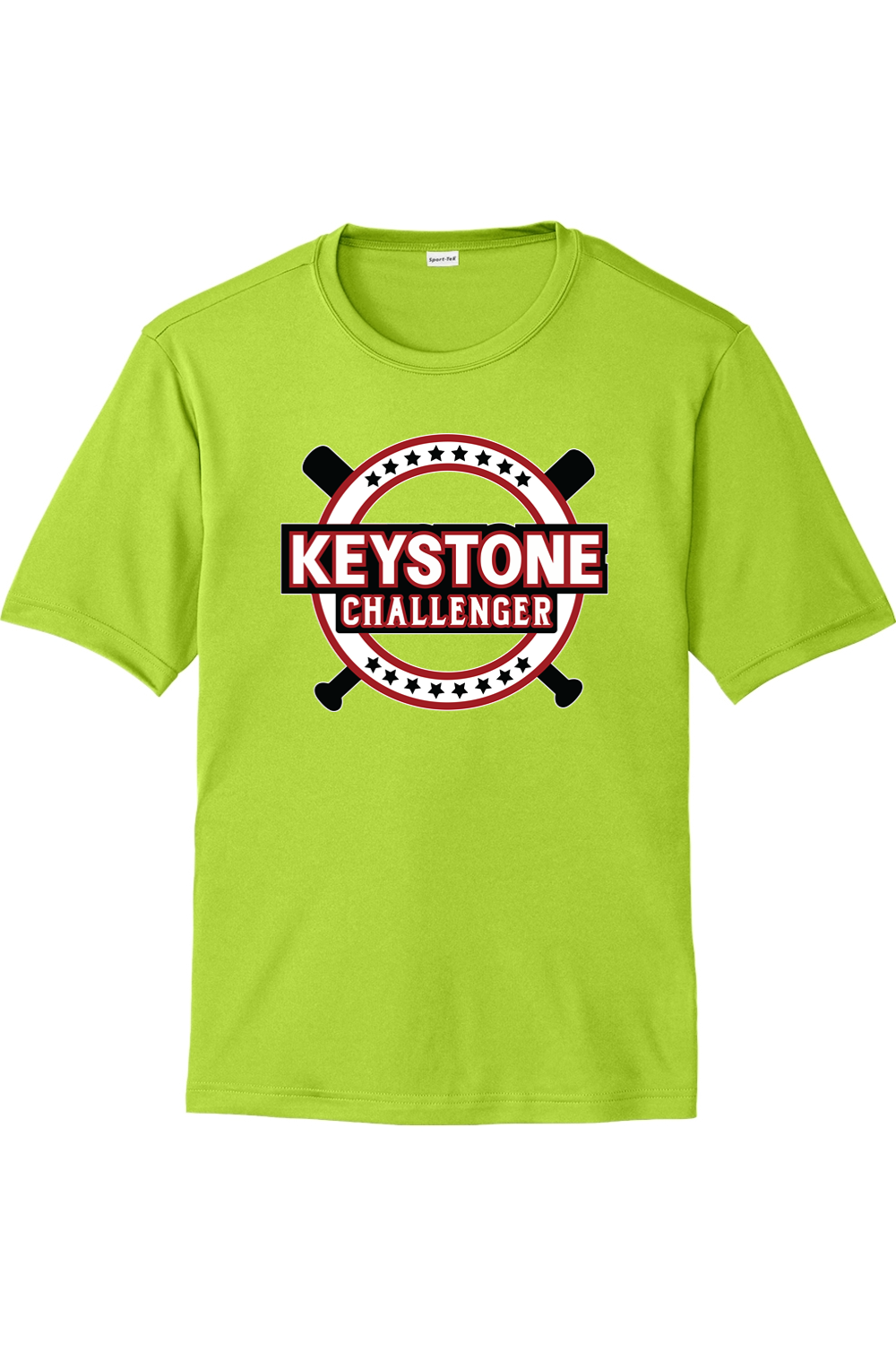 Keystone Challenger Unisex Competitor Tee - Team Colors 100% polyester