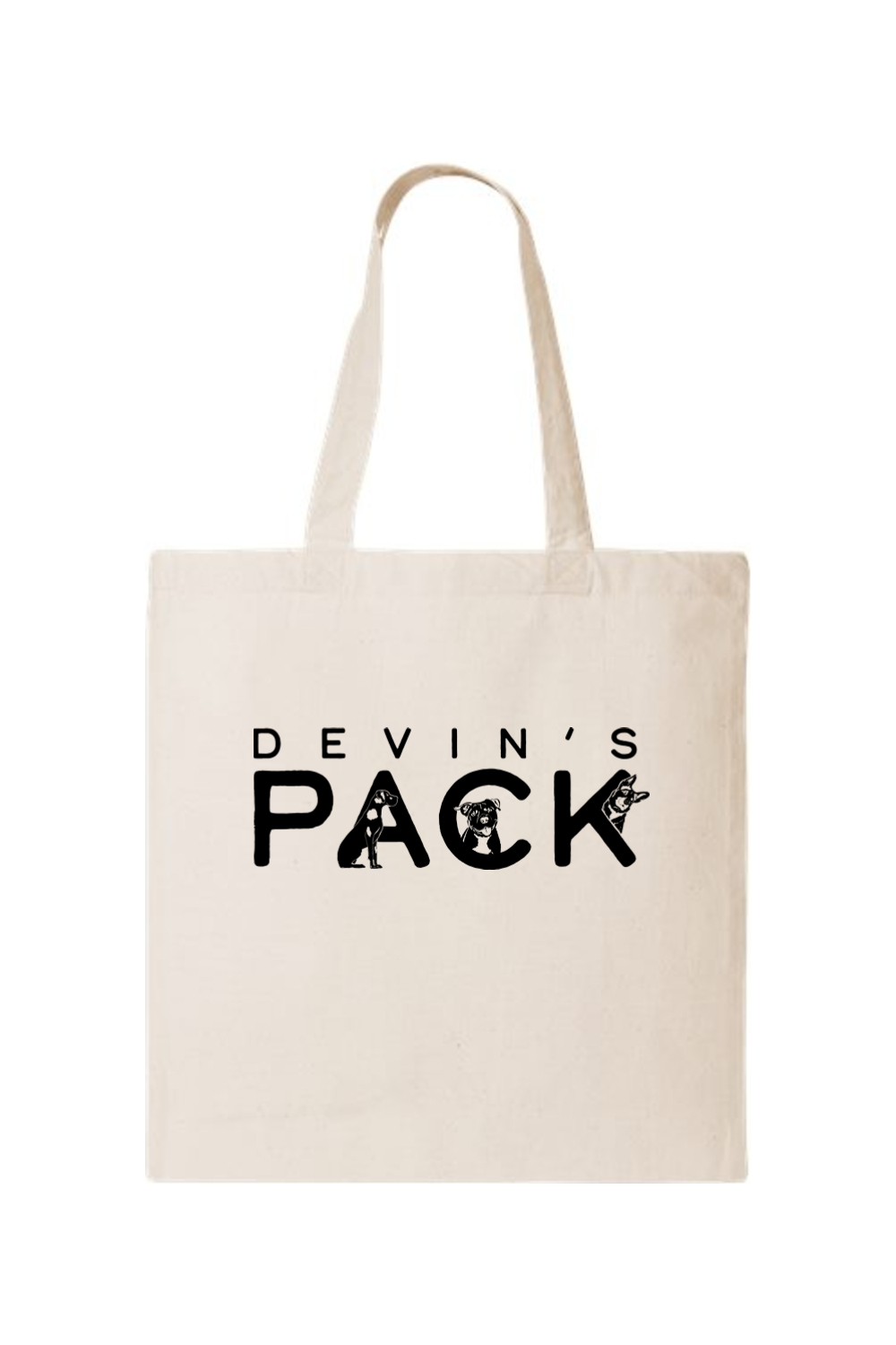 Devin's Pack 3 Breed Tote Bag