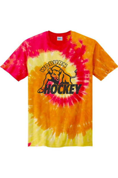 Woburn Hockey 100% Cotton Tie-Dye T-Shirt - Youth