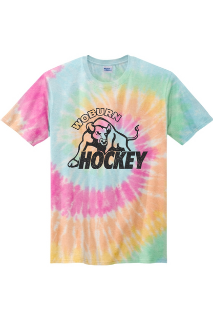 Woburn Hockey 100% Cotton Tie-Dye T-Shirt - Youth