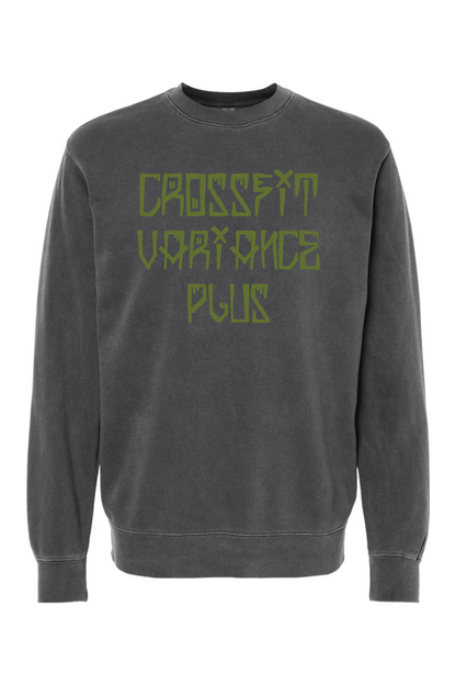 Crossfit Variance Plus Halloween Pigment-Dyed Crewneck Sweatshirt - Unisex