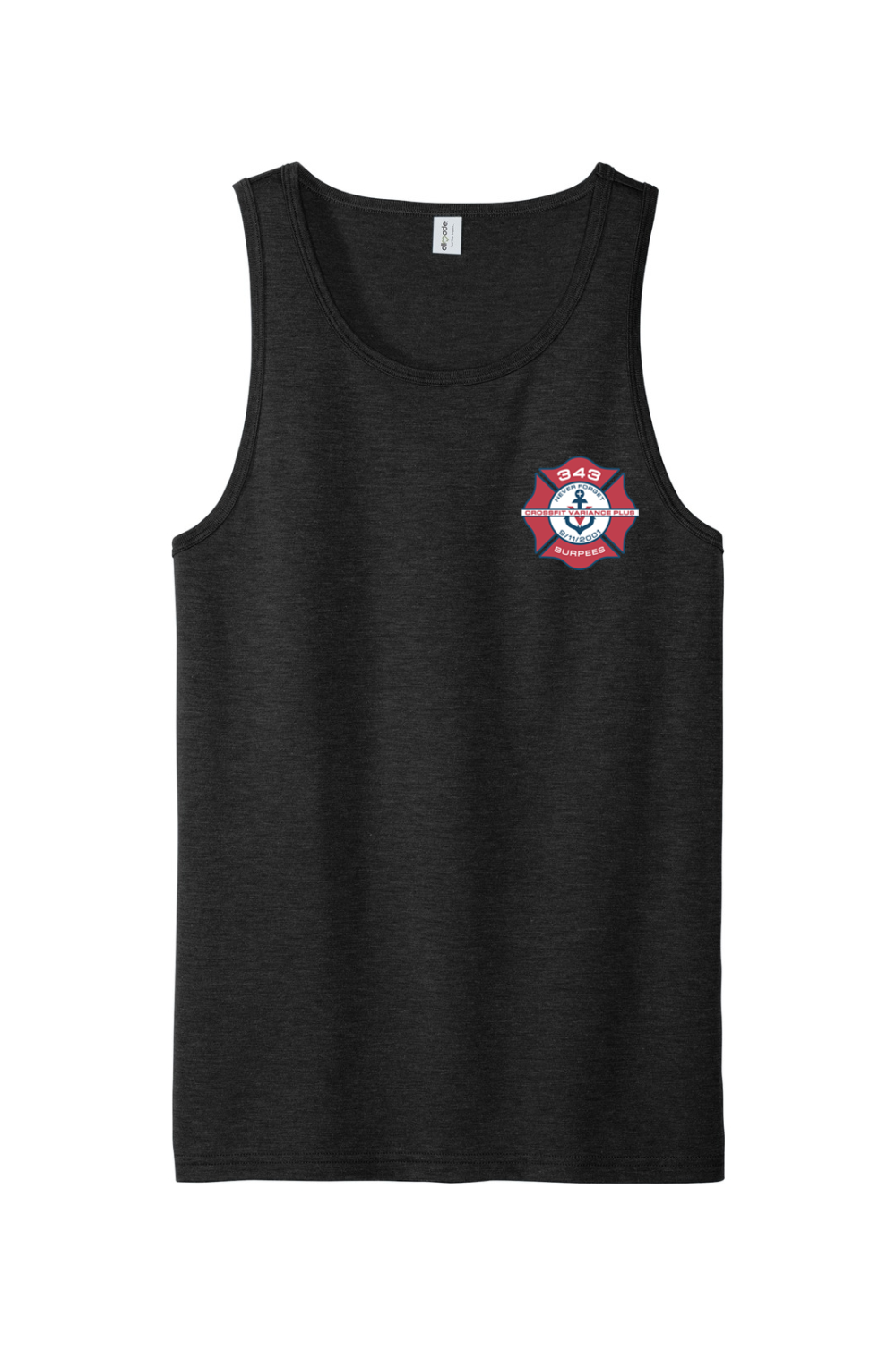 Crossfit Variance Plus 343 Burpees Unisex Triblend Tank