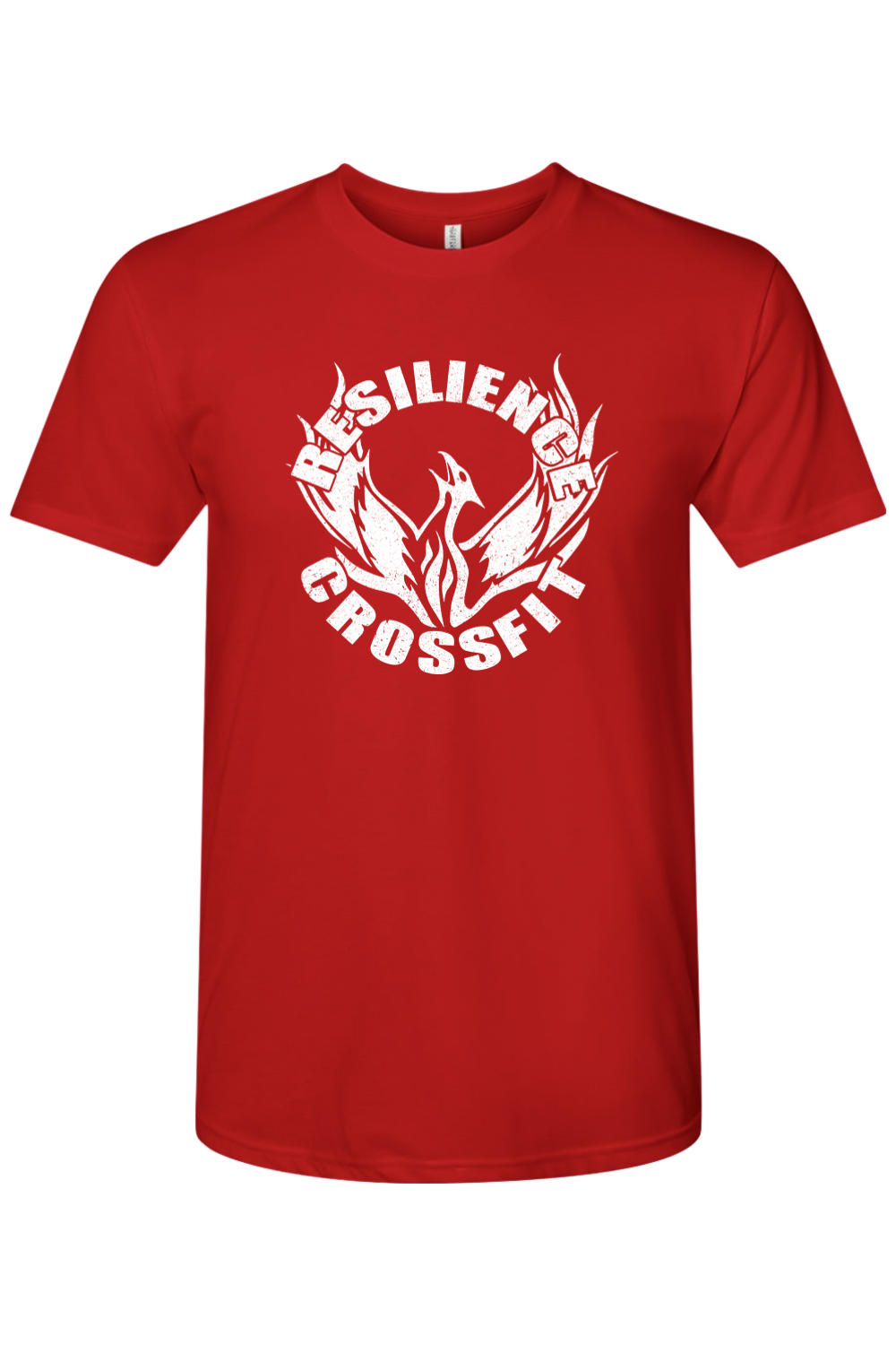 Resilience Crossfit White Logo Triblend T-Shirt  - Unisex