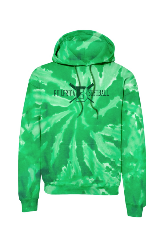 Billerica Softball Tie-Dye Hoodie - Adult