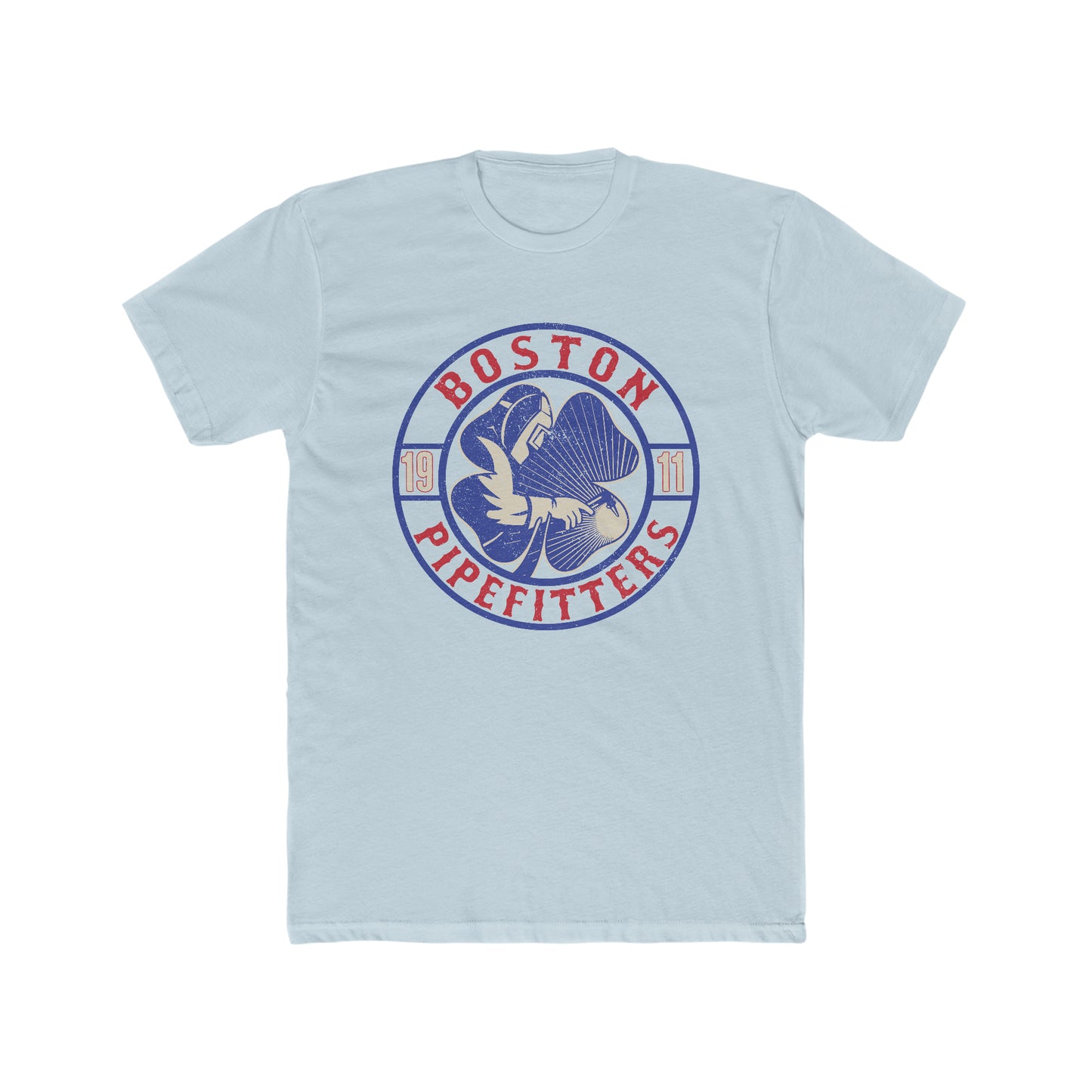 Boston Pipefitters Patriotic Clover Graphic Tee