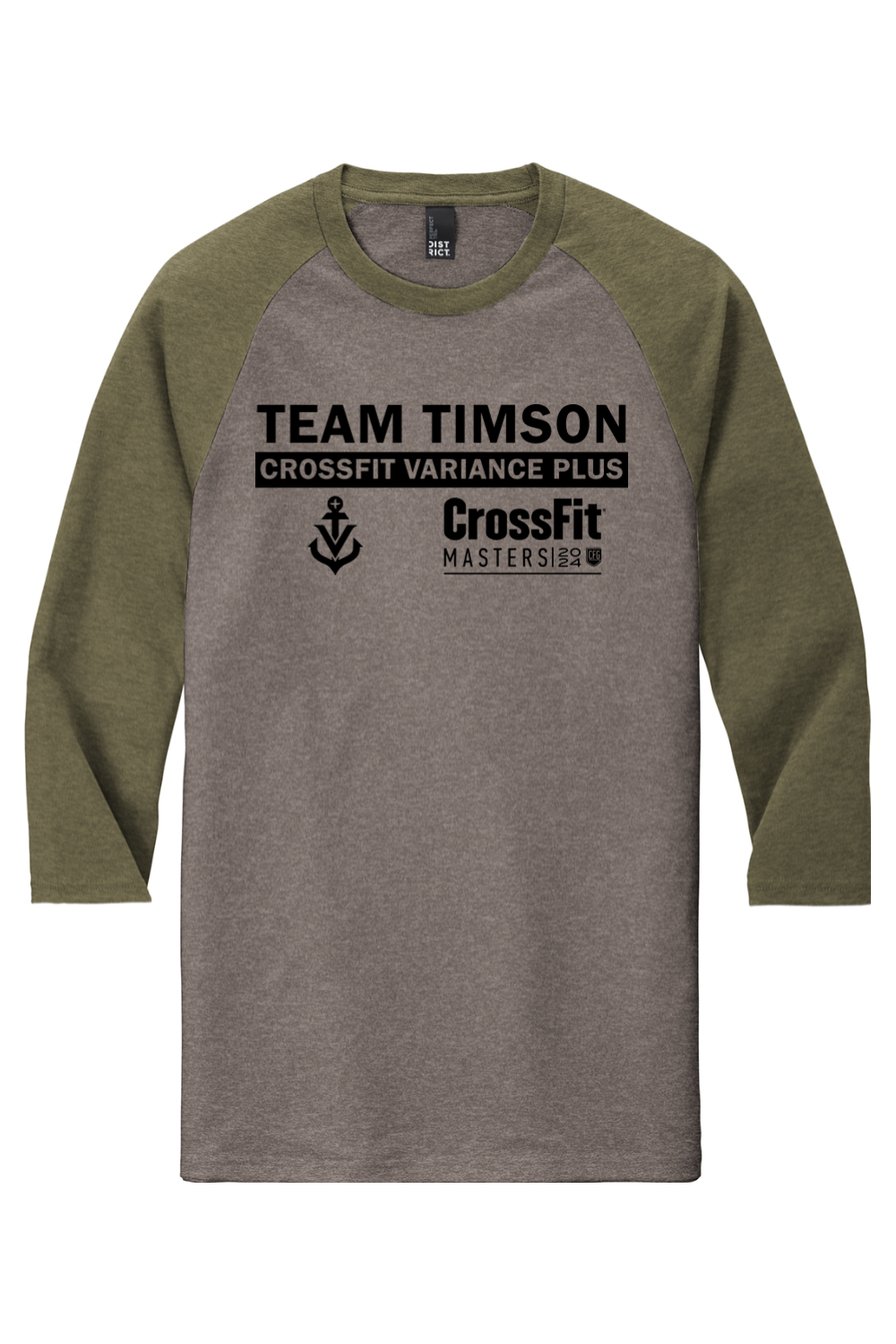 Team Timson Triblend 3/4-Sleeve Raglan