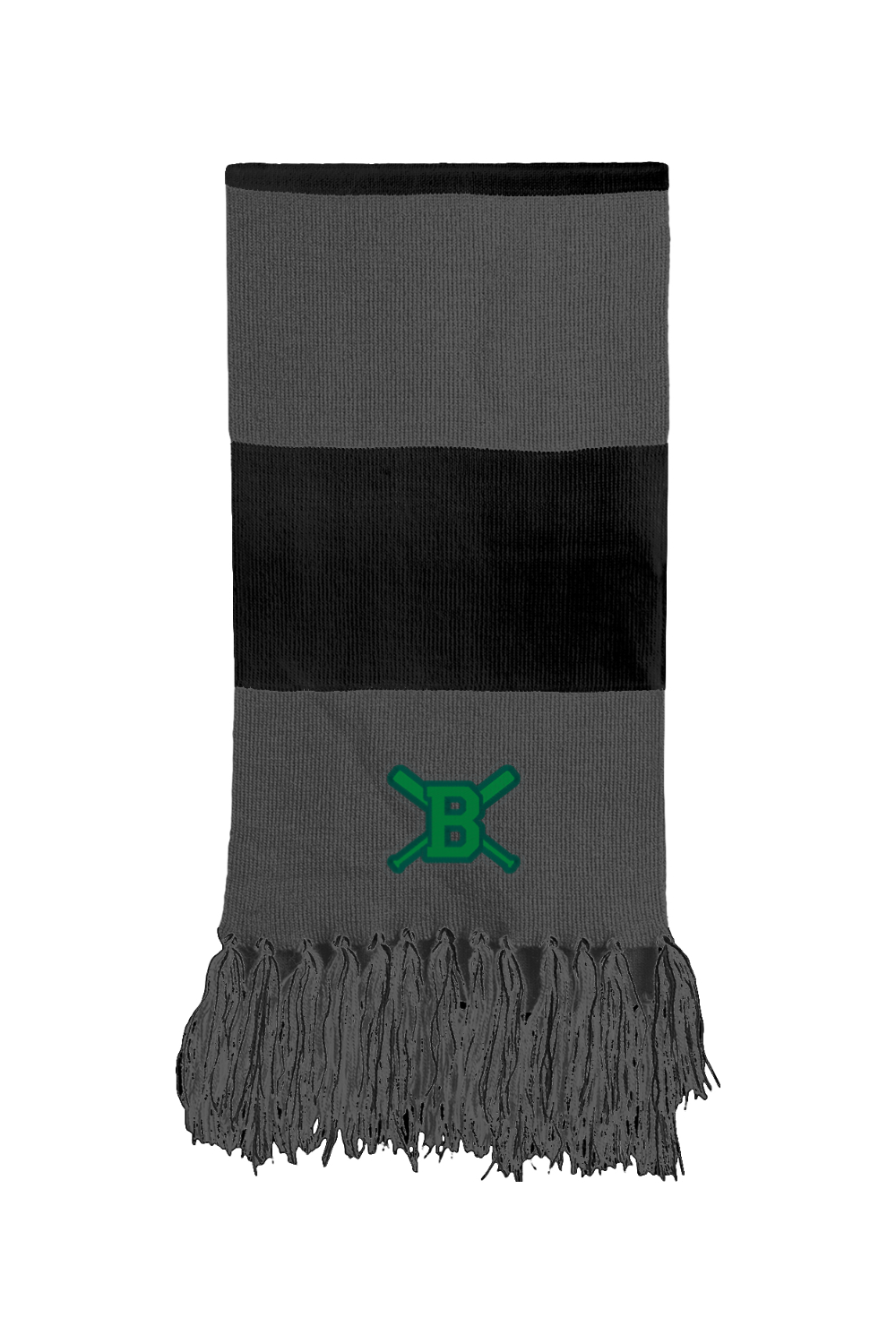 Billerica Softball Black and Grey Spectator Scarf