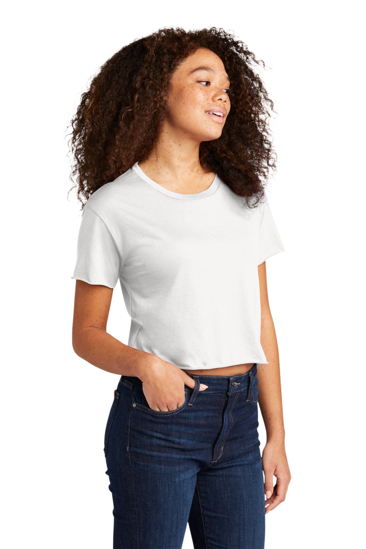 Next Level Apparel Women's Festival Cali Crop Tee. NL5080