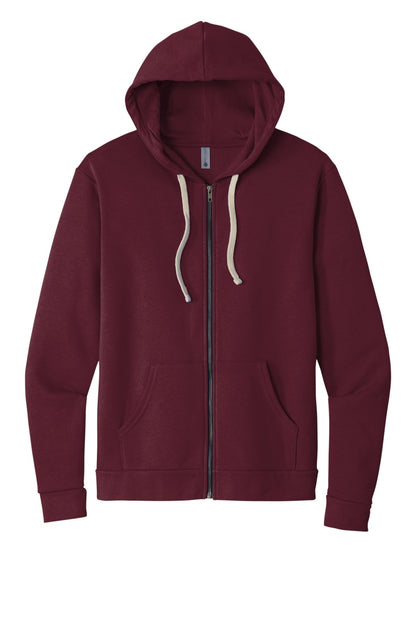 Next Level Apparel Unisex Santa Cruz Zip Hoodie. NL9602