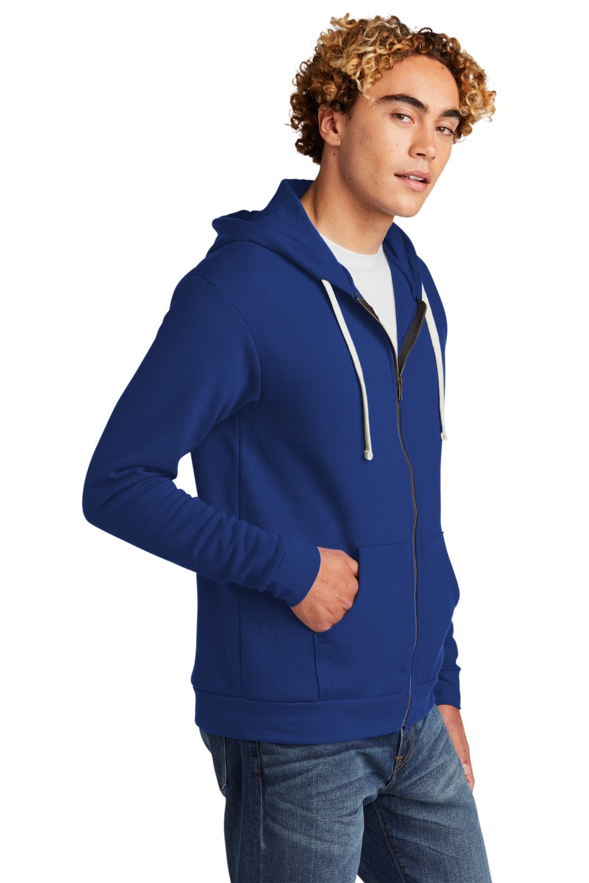 Next Level Apparel Unisex Santa Cruz Zip Hoodie. NL9602