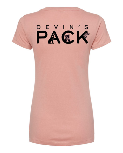 Devins Pack Women's V-neck T-shirt