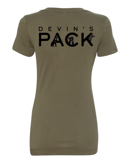 Devins Pack Women's V-neck T-shirt