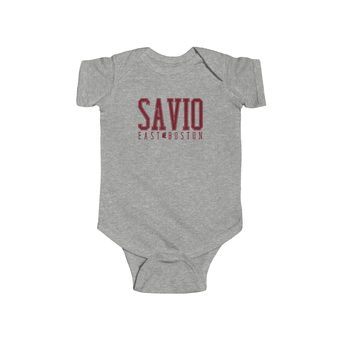 Savio East Boston Baby Onesie